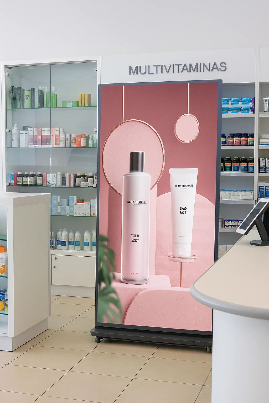 pantalla publicitaria