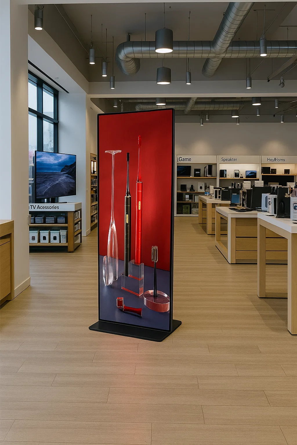 pantalla publicitaria lcd