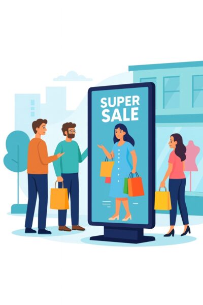 pantalla publicitaria