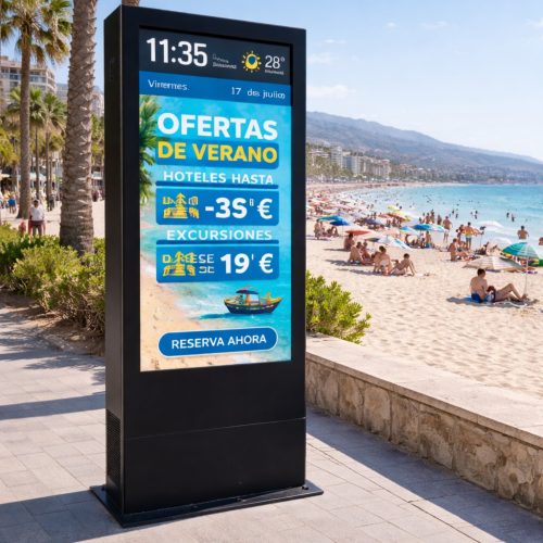 kiosk exterior