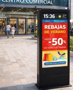 totem vertical exterior