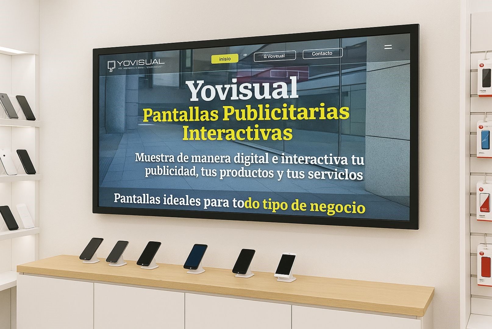 pantalla publicitaria